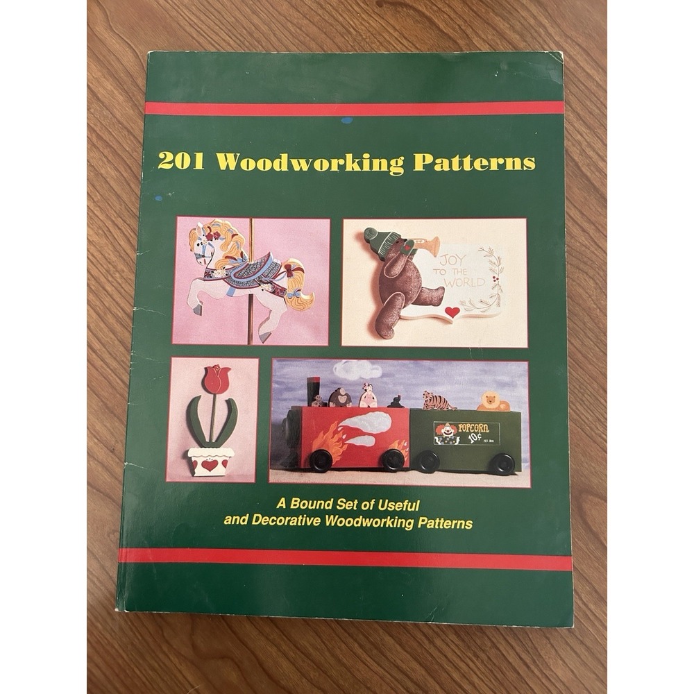 201 Woodworking Patterns A Bound Set Of Useful & Decorative Woodworking Patterns